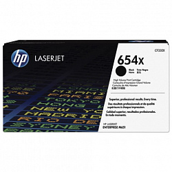 Картридж лазерный HP (CF330X) LaserJet M651n/M651dn/M651xh, №654X, черный, оригинальный, ресурс 20500 страниц