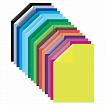 Картон цветной А4 2-сторонний МЕЛОВАННЫЙ, 16 листов, 16 цветов, BRAUBERG, 200х290 мм, 115166