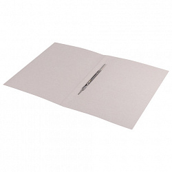 Скоросшиватель картонный мелованный BRAUBERG, 280 г/м2, до 200 листов, 110923