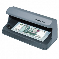 Детектор банкнот DORS 125, просмотровый, УФ-детекция, серый, SYS-033272