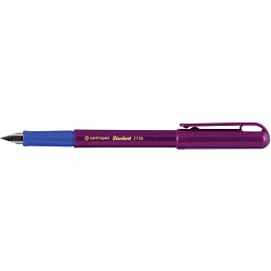 Ручка перьевая CENTROPEN "Student", корпус ассорти, иридиевое перо, 2 сменных картриджа, блистер, 2156, 1 2156 0101