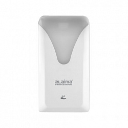Дозатор сенсорный для жидкого мыла LAIMA PROFESSIONAL ULTRA, наливной, 1 л, белый, ABS, 608763, 401610