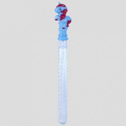 Мыльные пузыри "Волшебная палочка-Единорог", 120 мл, ЮНЛАНДИЯ, 664485