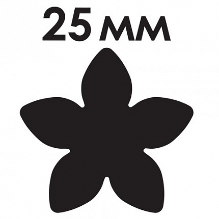 Дырокол фигурный "Цветок", диаметр вырезной фигуры 25 мм, ОСТРОВ СОКРОВИЩ, 227161