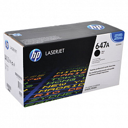 Картридж лазерный HP (CE260A) ColorLaserJet CP4025/4525, №647A, черный, оригинальный, ресурс 8500 страниц