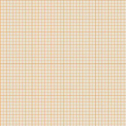 Бумага масштабно-координатная (миллиметровая), рулон 640 мм х 10 м, оранжевая, 65 г/м2, STAFF, 122809