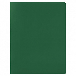 Папка 20 вкладышей STAFF, зеленая, 0,5 мм, 225695