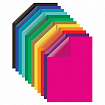 Картон цветной А4 2-сторонний МЕЛОВАННЫЙ, 24 листа, 12 цветов, BRAUBERG, 200х290 мм, 115167