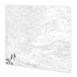 Картина по номерам 40х50 см, ОСТРОВ СОКРОВИЩ "Цветущая сакура", на подрамнике, акриловые краски, 3 кисти, 662494
