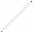 Ручка шариковая масляная автоматическая BRAUBERG "Click White", СИНЯЯ, корпус белый, узел 1 мм, линия письма 0,5 мм, 142713