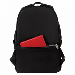 Рюкзак BRAUBERG FASHION CITY универсальный, карман-антивор, Anime Girl, черный, 44х31х16 см, 272568