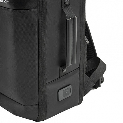 Рюкзак-сумка HEIKKI PRIORITY (ХЕЙКИ) с отделением для ноутбука, 2 отд., черный, 45x31x15 см, 272587