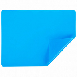Настольное покрытие BRAUBERG для труда и творческих занятий, силикон, голубое, 30х40 см, 272373