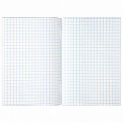 Книга учета 48 л., клетка, обложка из мелованного картона, блок офсет, А4 (200х290 мм), STAFF, 130055