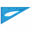Треугольник 30х18 см гибкий BRAUBERG "FLEX", пластиковый, ассорти, европодвес, 210677