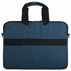 Сумка портфель HEIKKI NOVATION (ХЕЙКИ) с отделением для ноутбука 13-14", синяя, 28х38х3 см, 272593