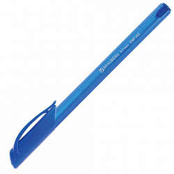Ручка шариковая масляная BRAUBERG "Extra Glide Tone", СИНЯЯ, трехгранная, узел 0,7 мм, линия письма 0,35 мм, 142924
