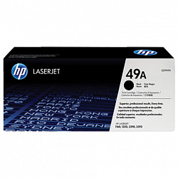 Картридж лазерный HP (Q5949A) LaserJet 1160/1320/3390, №49А, оригинальный, ресурс 2500 страниц
