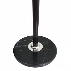 Вешалка-стойка BRABIX "CR-870" на мраморном диске, металл, 5+3 крючка, цвет коричневый, 606436