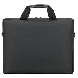 Сумка портфель HEIKKI TEMPO (ХЕЙКИ) с отделением для ноутбука 15,6", карман, Rush, черная, 30х40х4 см, 272607