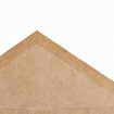 Конверты С6 (114х162 мм) КРАФТ, клей, 90 г/м2, КОМПЛЕКТ 1000 шт., треугольный клапан, 58211