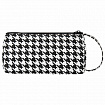 Пенал-косметичка BRAUBERG с ручкой, 1 откидная планка, полиэстер, 22x10х8 см, "Гусиная лапка", 271560