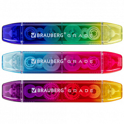 Корректирующая лента двусторонняя 5 мм x 10 м, BRAUBERG "Grade", ассорти, 271941