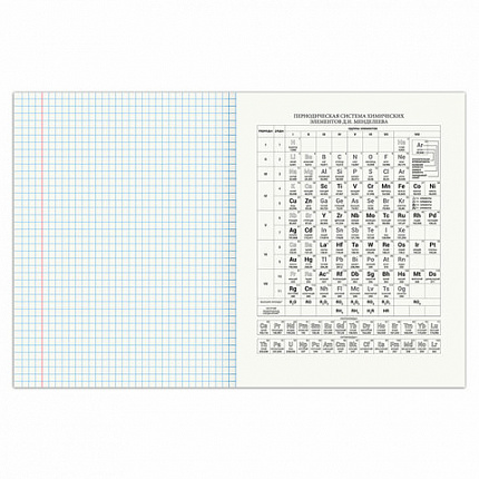 Тетрадь предметная SPORT CLUB 48л, обложка картон, ХИМИЯ, клетка, подсказ, BRAUBERG, 404805