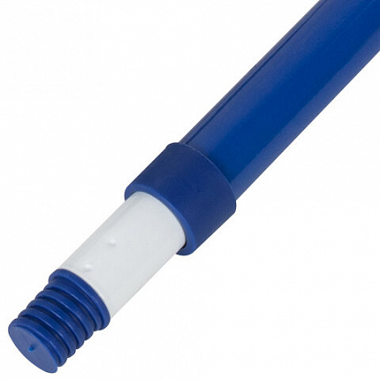 Швабра КОМПЛЕКТ черенок 75-140 см + флаундер + МОП микрофибра (ТИП К), еврорезьба, YORK "Smart", 81140