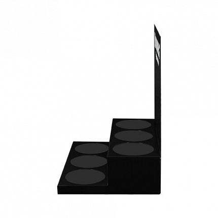 Подставка под ручки и карандаши в тубах BRAUBERG, металл, 6 отделений, 32x30x21 см