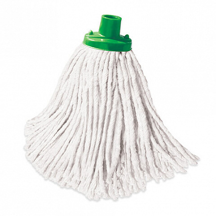 Насадка МОП для швабры веревочная, Макси, крепление еврорезьба, хлопок, 21см, 145г, Y, 73020