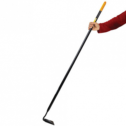 Тяпка цельнометаллическая 16х12 см, ОБЩАЯ ДЛИНА 150 см, черенок сталь, RABBITEX (РАББИТЕКС) "LONG HANDLE", 700496