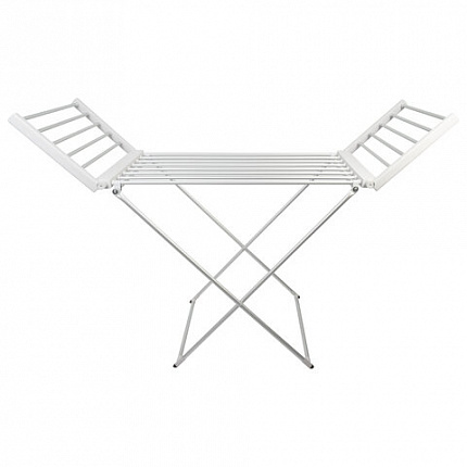 Сушилка для белья напольная, электрическая, раскладная, алюминиевая, три зоны сушки, нагрев 60 °С, LAIMA HOME, 700978