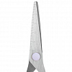 Ножницы BRAUBERG KIDS 130 мм, ручки лавандовые, закругленные лезвия с линейкой, 274061