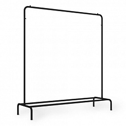 Вешалка для плечиков BOOMHOUSE GR-001 (в1500*ш1100*г400мм), металл, черная, 701434