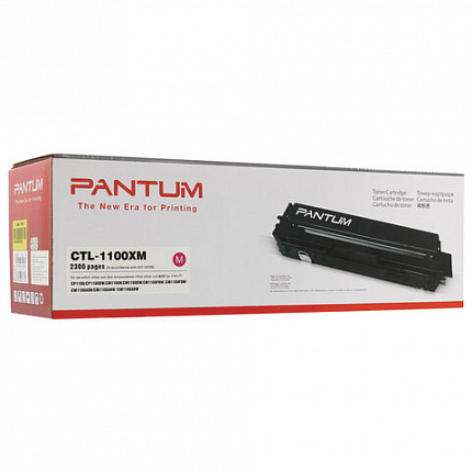 Картридж лазерный PANTUM (CTL-1100XM) CP1100/CM1100, пурпурный, оригинальный, ресурс 2300 страниц