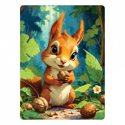 Пазл картонный 54 элемента "ОЧАРОВАТЕЛЬНЫЕ МОРДАШКИ", АССОРТИ, 40 видов, 175х130 мм, HATBER