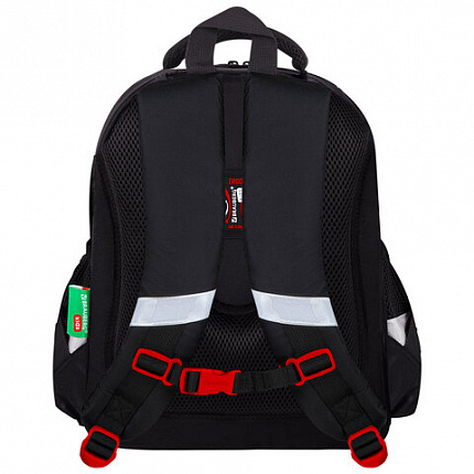 Ранец BRAUBERG KIDS STANDARD, 2 отделения, "Мощные бойцы", 36х28х14 см, 273146