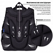 Ранец BRAUBERG LUMINOUS, 2 отделения, с брелоком, "Лапки", СВЕТЯЩИЙСЯ РИСУНОК, 38х29х16 см, 271366