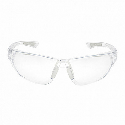 Очки защитные открытые ЕЛАНПЛАСТ "Идеал", прозрачные, двухстороннее незапотевающее покрытие, ОЧК101KN