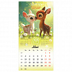 Календарь настенный перекидной 2027 г., BRAUBERG, 12 листов, 21,4х21,4 см, МИНИ, "Magic animals", 118431