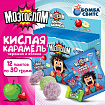 Карамель кислая МОЗГОСЛОМ микс вкусов яблока и черешни, БОМБАСВИТС, 30 г, 624613