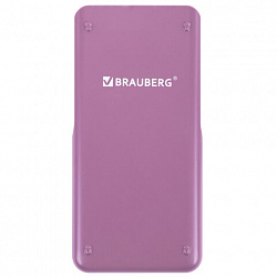 Калькулятор инженерный BRAUBERG SC-991ES-PLUS-PK (164х80 мм), 552 функции, 10+2 разряда, РОЗОВЫЙ, 272654