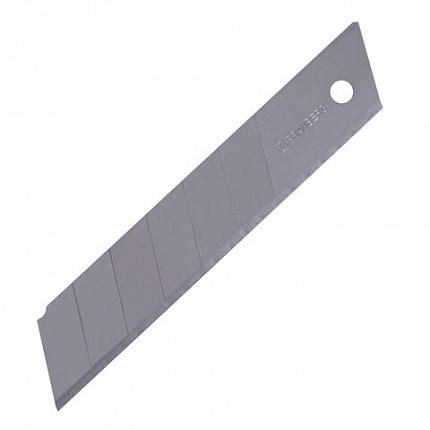 Лезвия для ножей ширина 25 мм BRAUBERG, КОМПЛЕКТ 10 шт., в пластиковом пенале, 237449