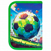 Пенал ПИФАГОР, 1 отделение, 1 откидная планка, полиэстер, 19х13 см, "Football match", 273476
