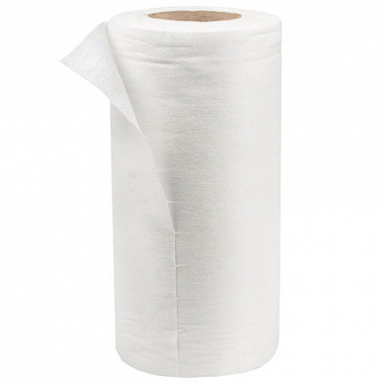 Салфетки универсальные в рулоне, 70 шт., 20х22 см, вискоза (спанлейс), 45 г/м2, LAIMA, 601566