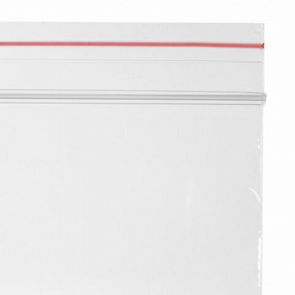 Пакеты с замком ZIP-LOCK "зиплок", комплект 100 шт., 200х300 мм, ПВД, толщина 35 мкм, STAFF, 608168
