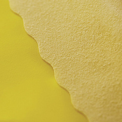 Перчатки латексные MANIPULA "Блеск", хлопчатобумажное напыление, размер 9-9,5, L (большой), желтые, L-F-01