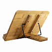 Подставка для книг и планшетов бамбуковая BRAUBERG, 28х20 см, регулируемый наклон, 237895