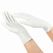 Перчатки латексные смотровые SFM Grip-Surface/ L 254 SC, Германия, 50 пар (100 штук), размер 7-8, М (средний)